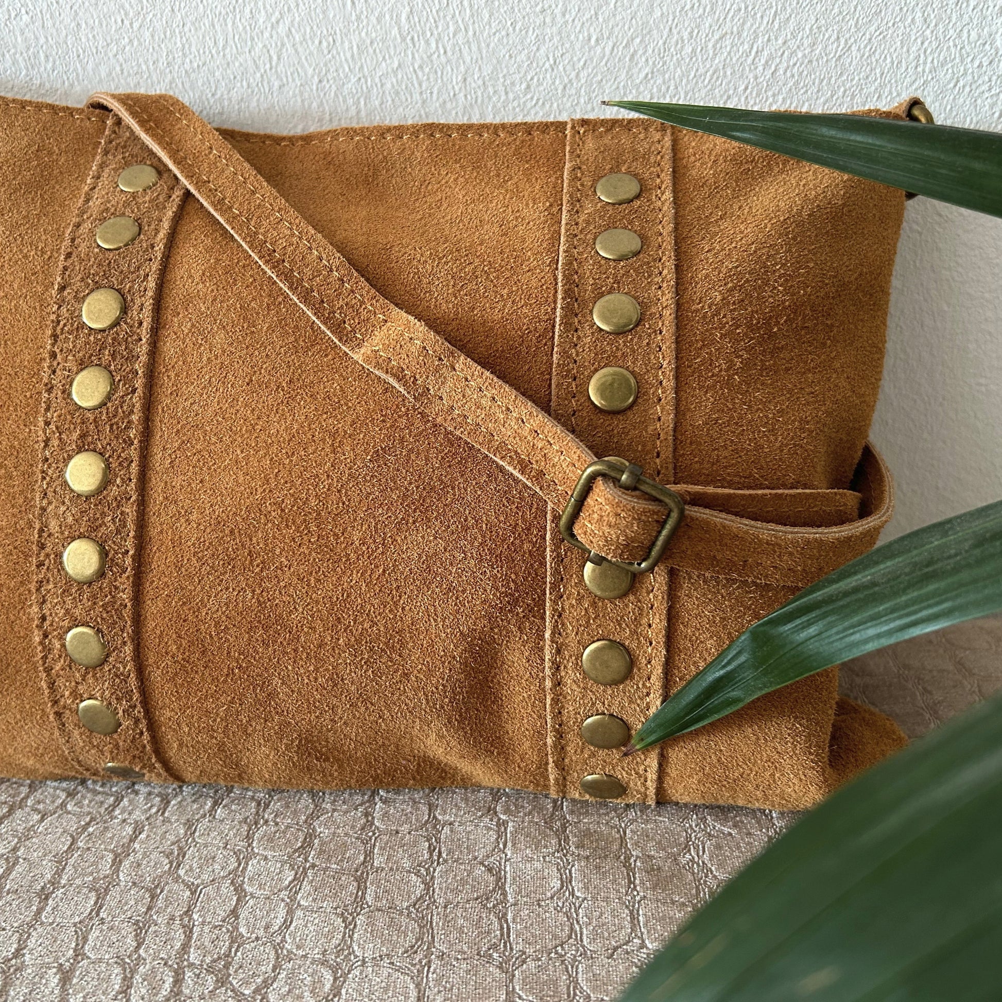 Bolso bandolera tachuelas personalizado - Main Image